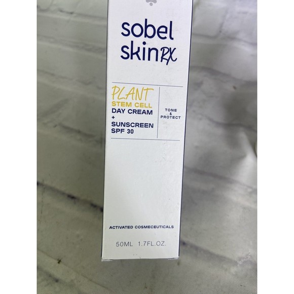 Sobel Skin Rx Plant Stem Cell Day Cream with Sunscreen SPF 30 1.7 oz 50ml NEW - Picture 2 of 8